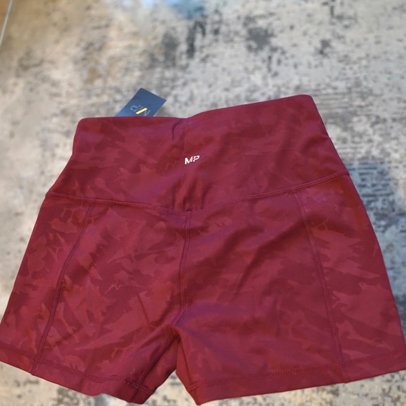 COPY - Women's Adapt Camo Booty Shorts - Merlot - Picture 4 of 4